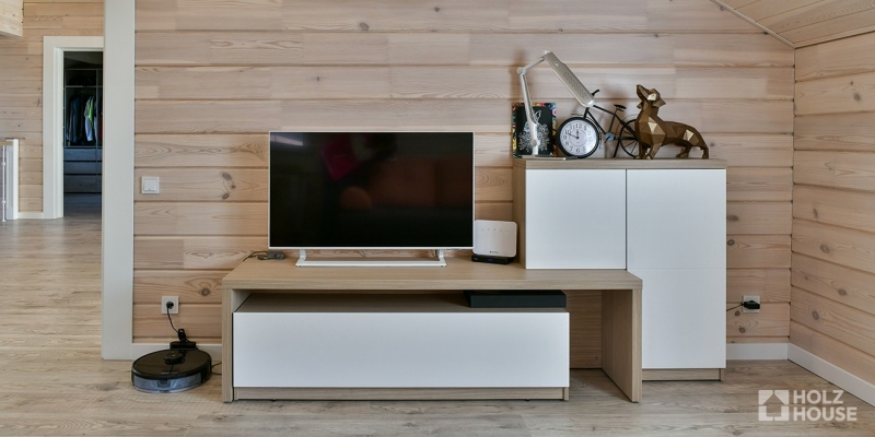 Дом из клееного бруса по проекту \"Корвет v3\" Фото 32